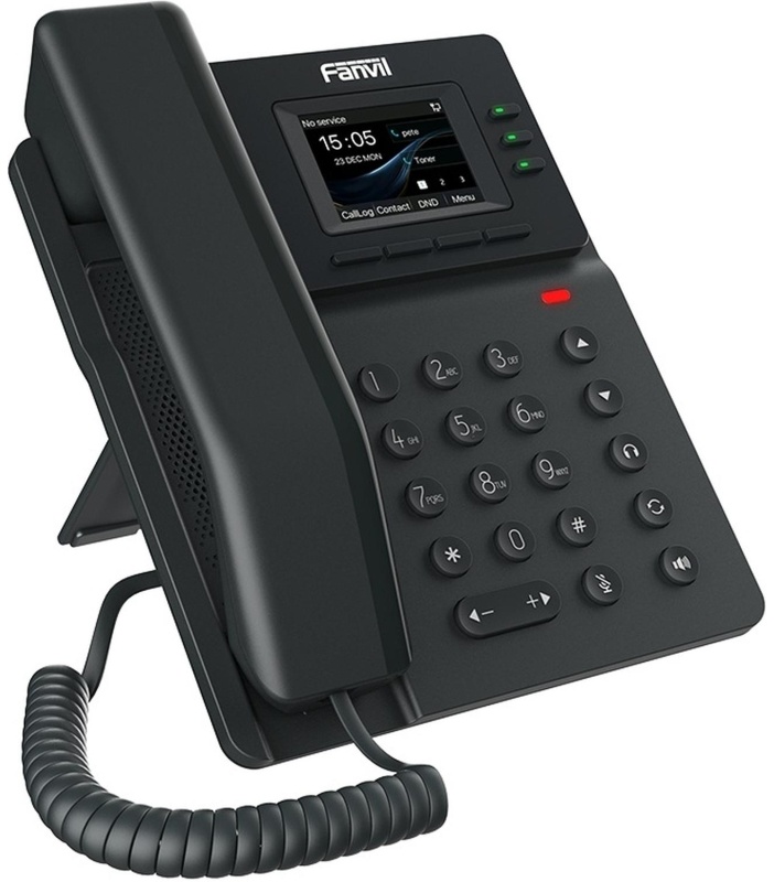 IP-телефон Fanvil V60P,320X240, 2.4,HD voice,4 SIP,6 DSS,Opus+IPV6,PSU