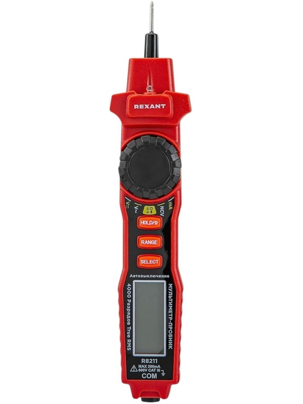 Мультиметр -пробник цифровой R8211 REXANT (13-3125)