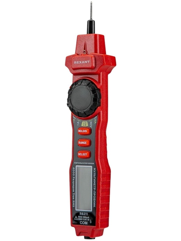 Мультиметр -пробник цифровой R8211 REXANT (13-3125)