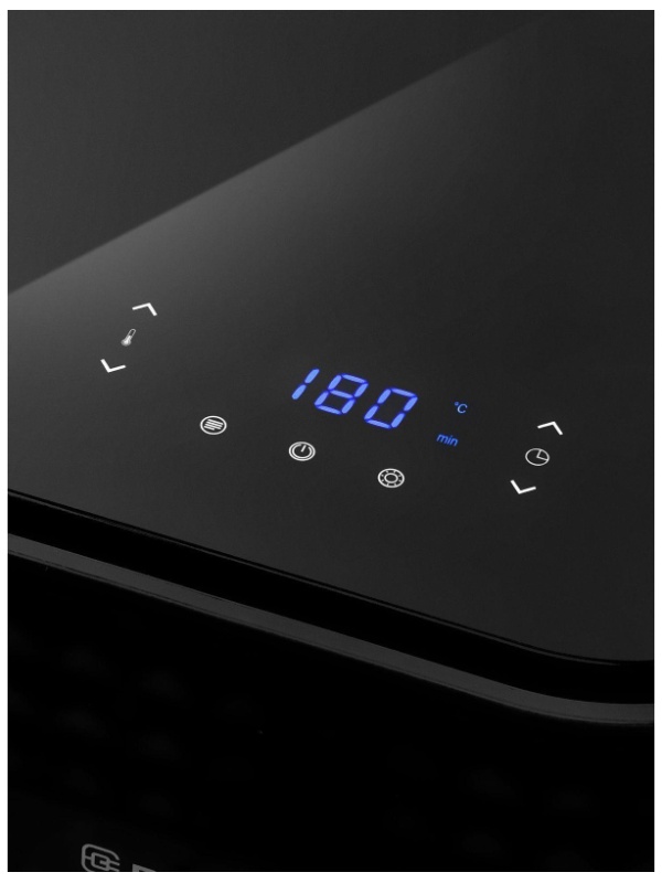 Аэрогриль BRAYER 2035BR,1800Вт,6 л, t. 200С, съем.корз,таймер,LCD, 7 прогр