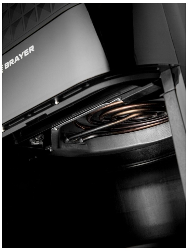 Аэрогриль BRAYER 2035BR,1800Вт,6 л, t. 200С, съем.корз,таймер,LCD, 7 прогр