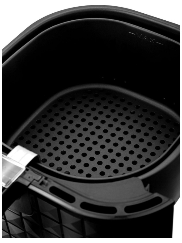 Аэрогриль BRAYER 2035BR,1800Вт,6 л, t. 200С, съем.корз,таймер,LCD, 7 прогр