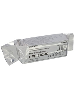 Бумага для УЗИ UPP-110HD SONY 110х20, 10 шт/уп