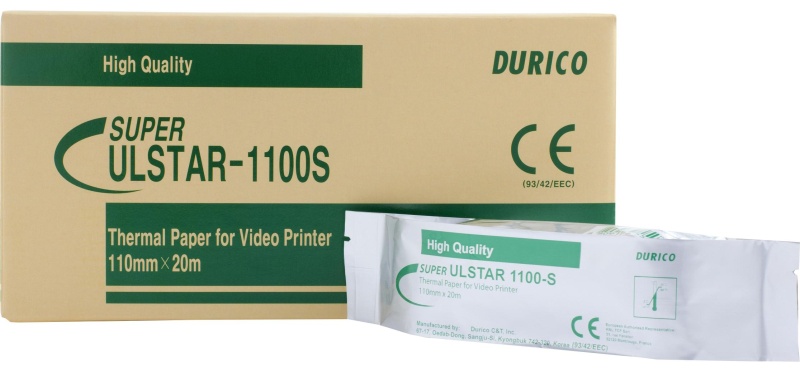 Бумага для УЗИ Super ULSTAR-1100S (110mm х 20m) 5шт/уп