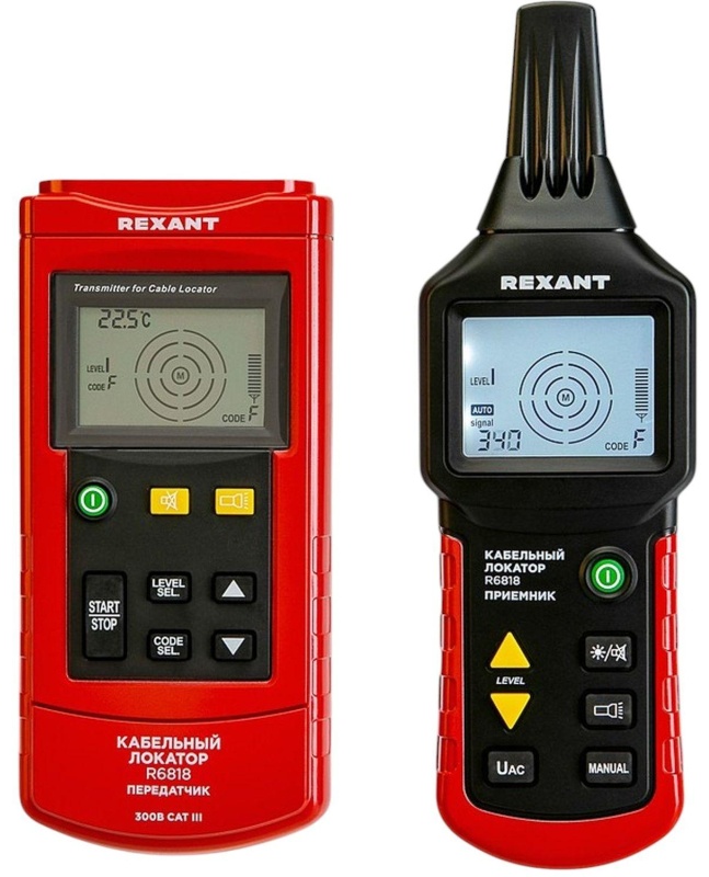 Кабельный локатор R6818 REXANT (12-1024)