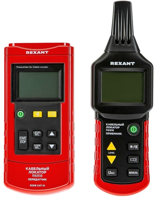Кабельный локатор R6818 REXANT (12-1024)