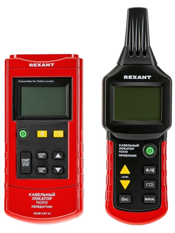 Кабельный локатор R6818 REXANT (12-1024)