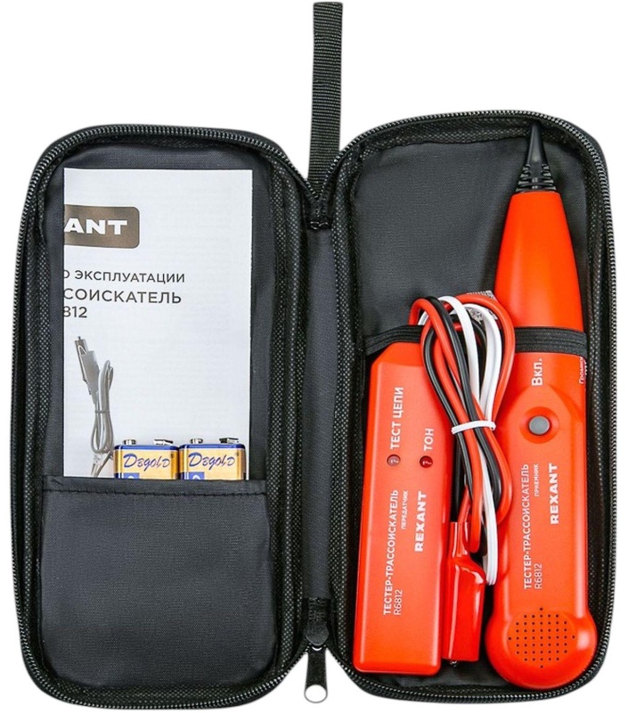Тестер -трассоискатель R6812 REXANT (12-1020)