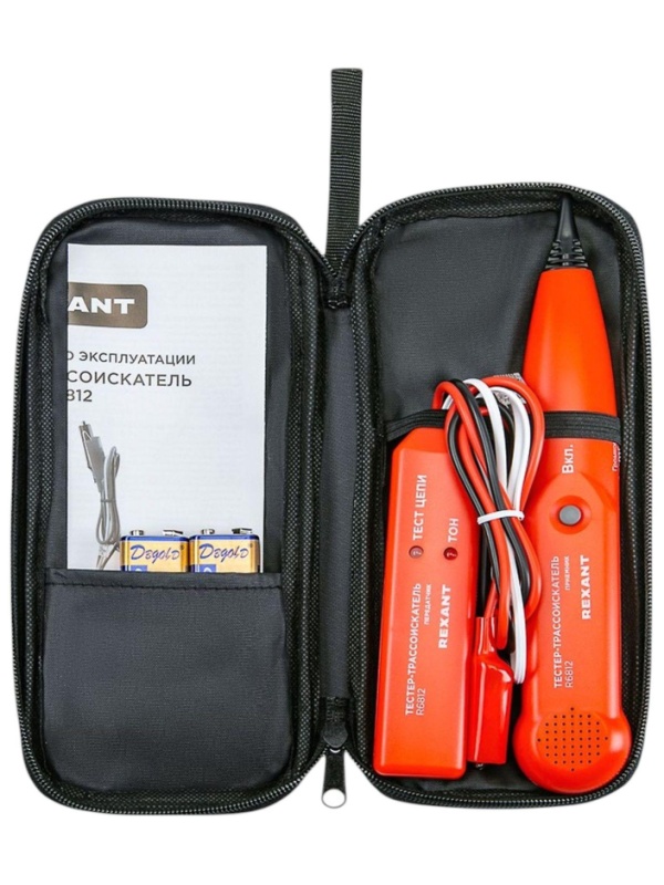 Тестер -трассоискатель R6812 REXANT (12-1020)