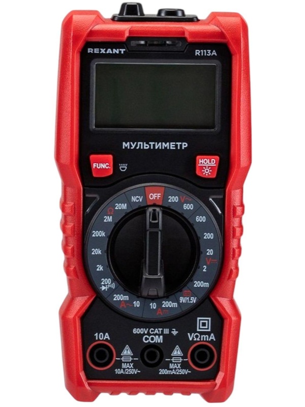 Мультиметр портативный R113A REXANT (13-3109)