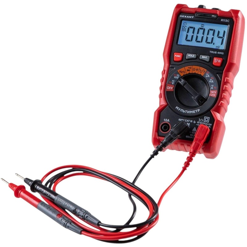 Мультиметр портативный R113C REXANT (13-3112)