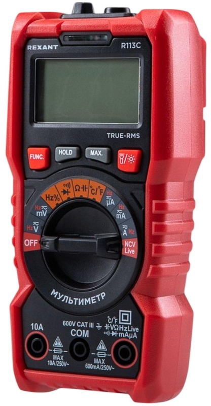 Мультиметр портативный R113C REXANT (13-3112)