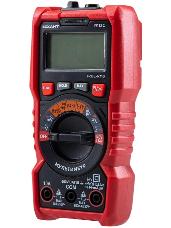 Мультиметр портативный R113C REXANT (13-3112)