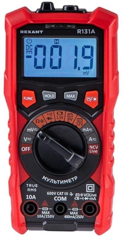 Мультиметр портативный R131A REXANT (13-3115)