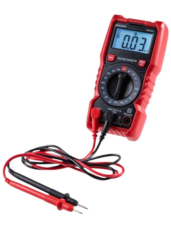 Мультиметр портативный R830L REXANT (13-3106)