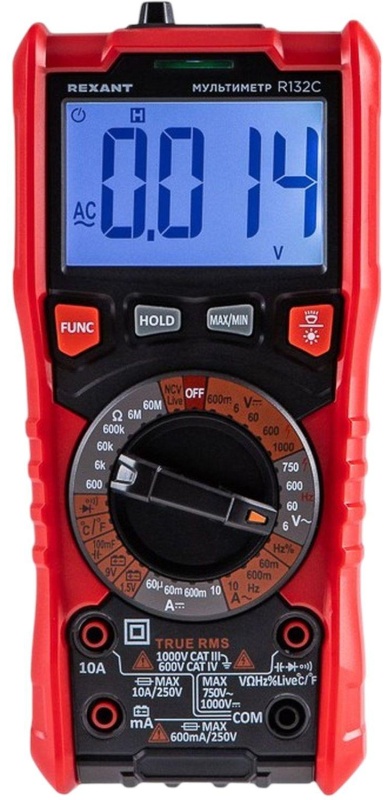 Мультиметр универсальный R132С REXANT (13-3154)