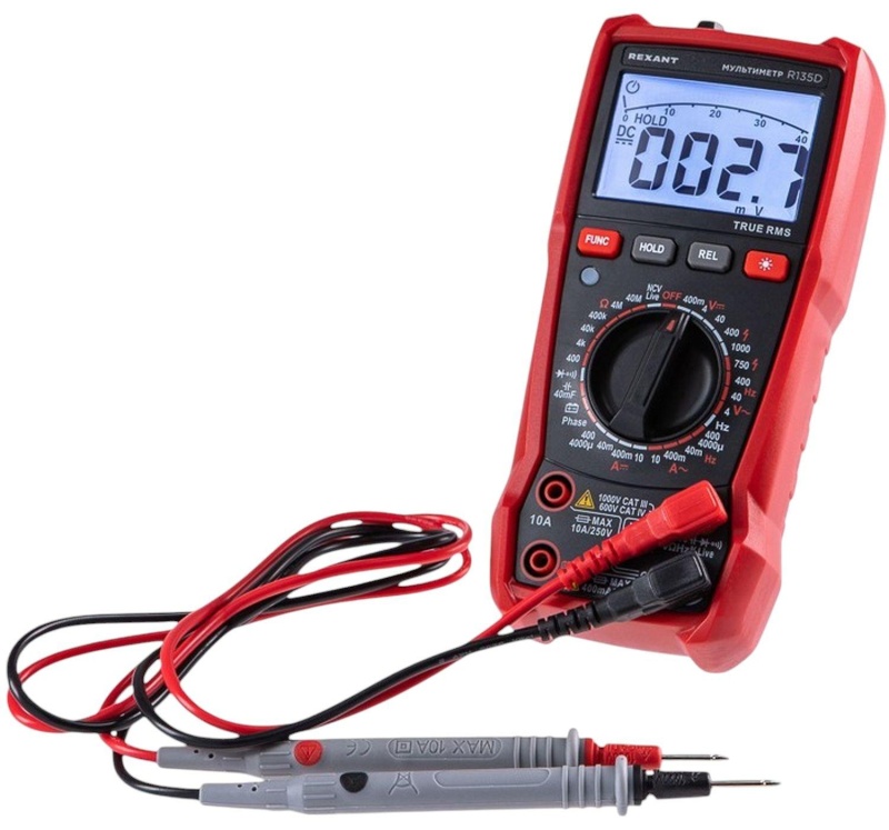 Мультиметр универсальный R135D REXANT (13-3151)