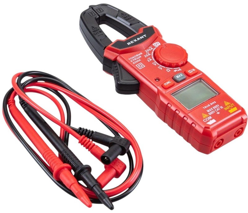 Клещи токовые R200A REXANT (13-3201)