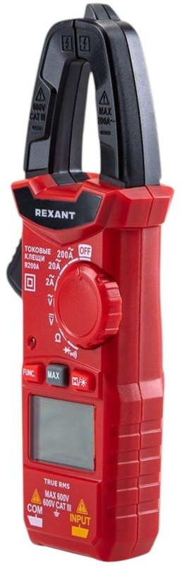 Клещи токовые R200A REXANT (13-3201)