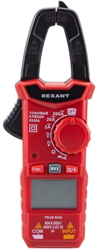 Клещи токовые R200A REXANT (13-3201)