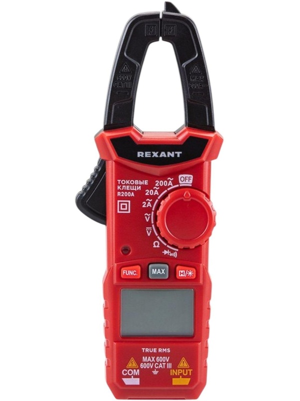Клещи токовые R200A REXANT (13-3201)