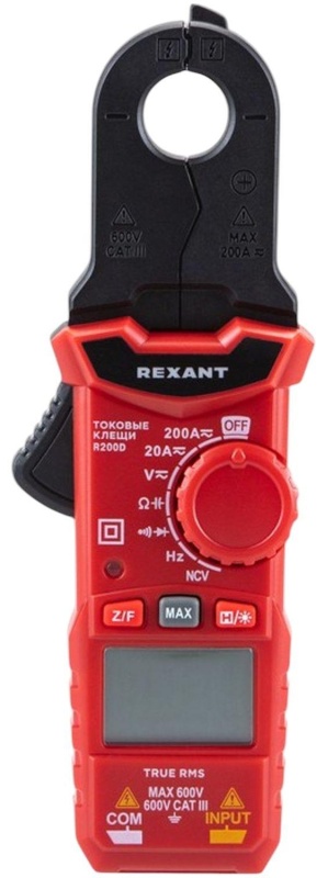 Клещи токовые R200D REXANT (13-3220)