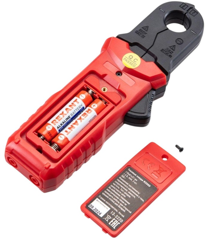 Клещи токовые R200D REXANT (13-3220)