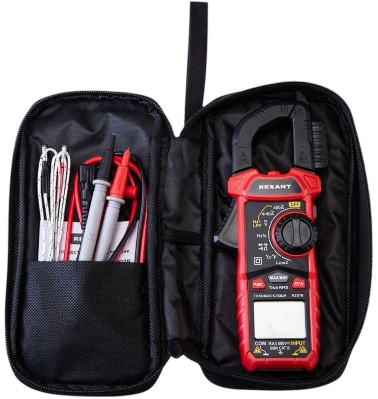 Клещи токовые R207B REXANT (13-3213)