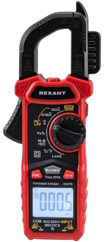 Клещи токовые R207B REXANT (13-3213)