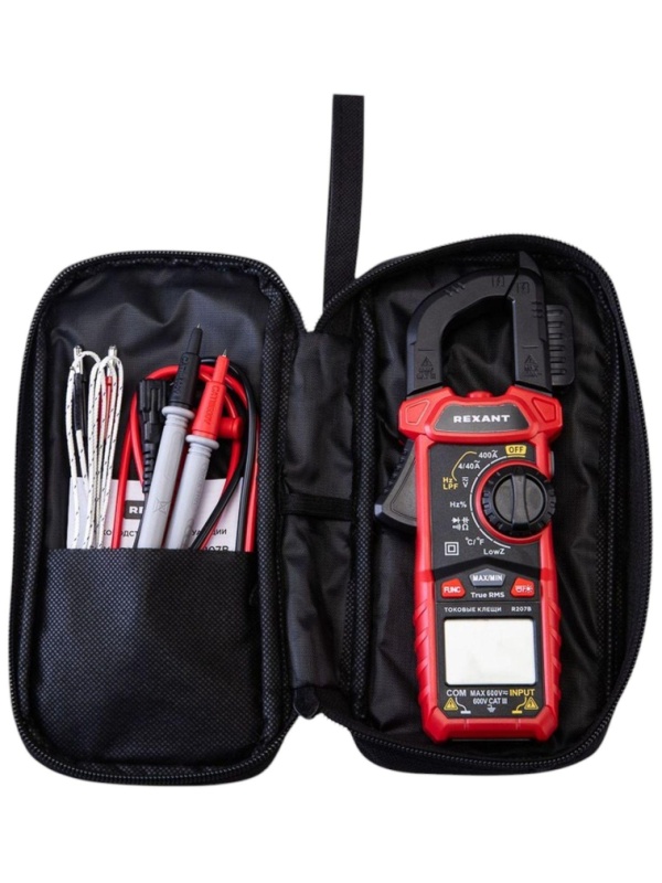 Клещи токовые R207B REXANT (13-3213)