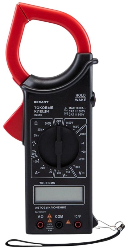 Клещи токовые R266C REXANT (13-3203)