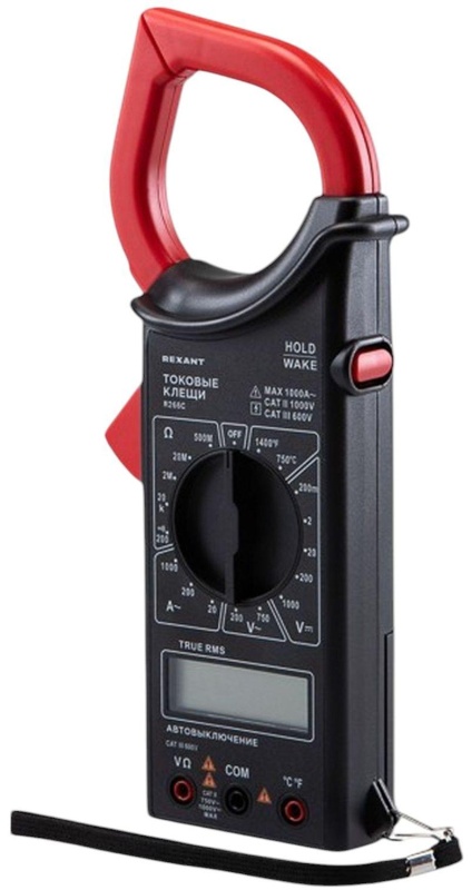 Клещи токовые R266C REXANT (13-3203)