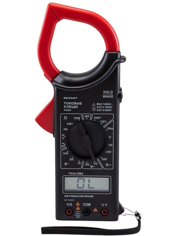 Клещи токовые R266C REXANT (13-3203)