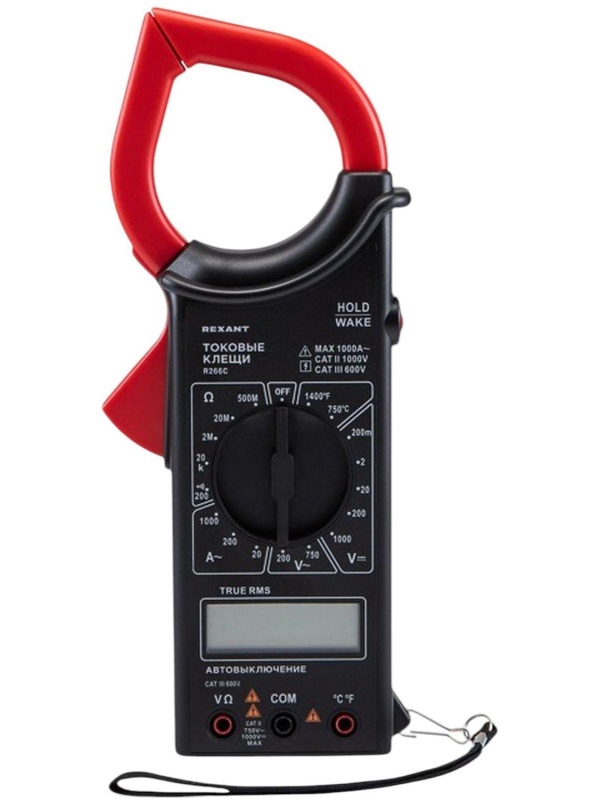 Клещи токовые R266C REXANT (13-3203)