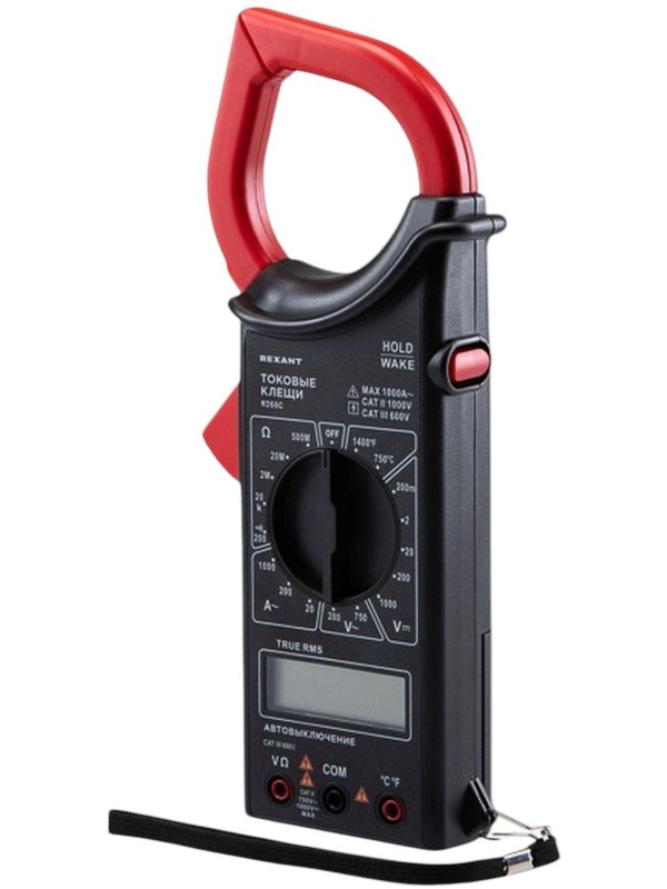 Клещи токовые R266C REXANT (13-3203)