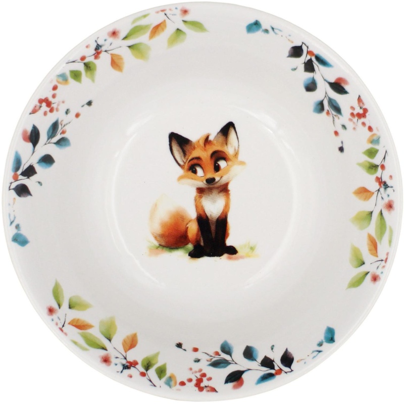 Салатник 360 мл Круглый Лисичка 40 шт/уп