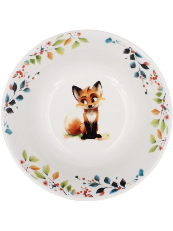 Салатник 360 мл Круглый Лисичка 40 шт/уп