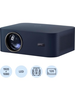Проектор Wanbo X2 Max (Android 9.0, FHD, 450lm, 1+8G, EU, синий)