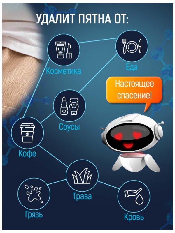 Салфетки против пятен SALTON CleanTech 7шт/уп