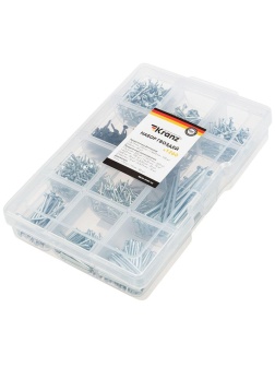 Набор гвоздей KRANZ, 1260 шт. (KR-01-3101-12)