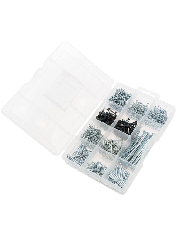Набор гвоздей KRANZ, 1260 шт. (KR-01-3101-12)