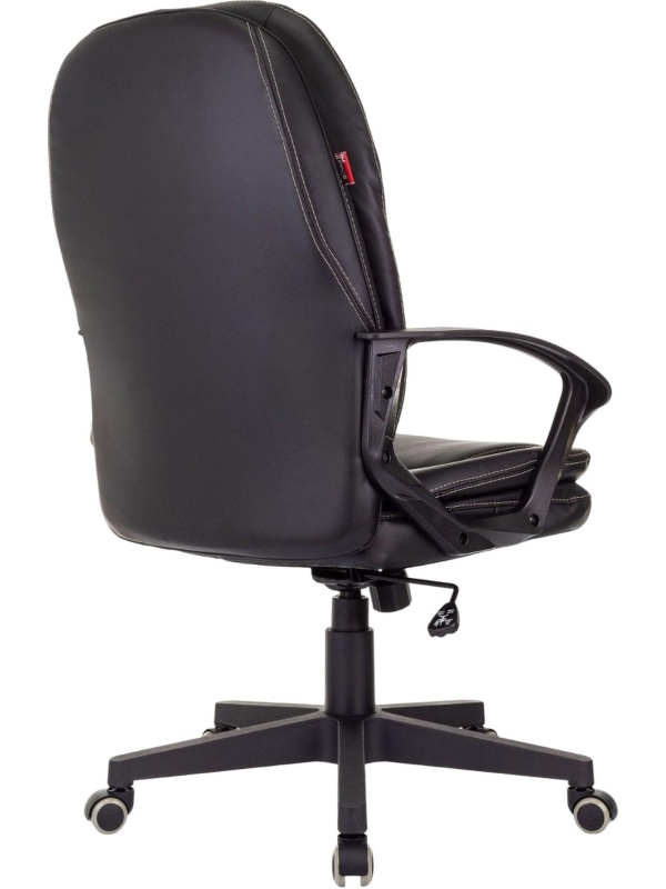 Кресло VB_EChair 668 PU черный эко.кожа крестов. пластик