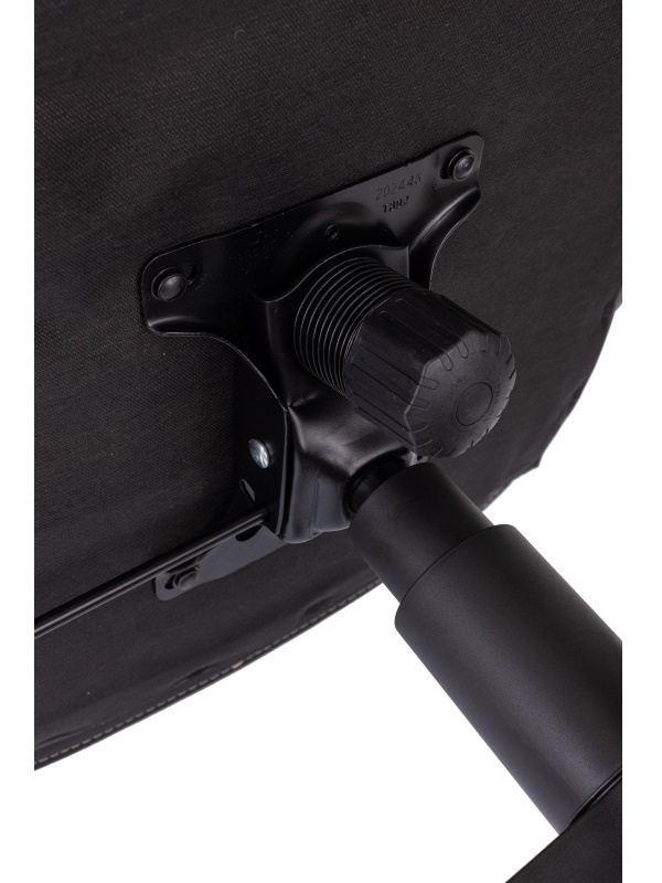 Кресло VB_EChair 668 PU черный эко.кожа крестов. пластик