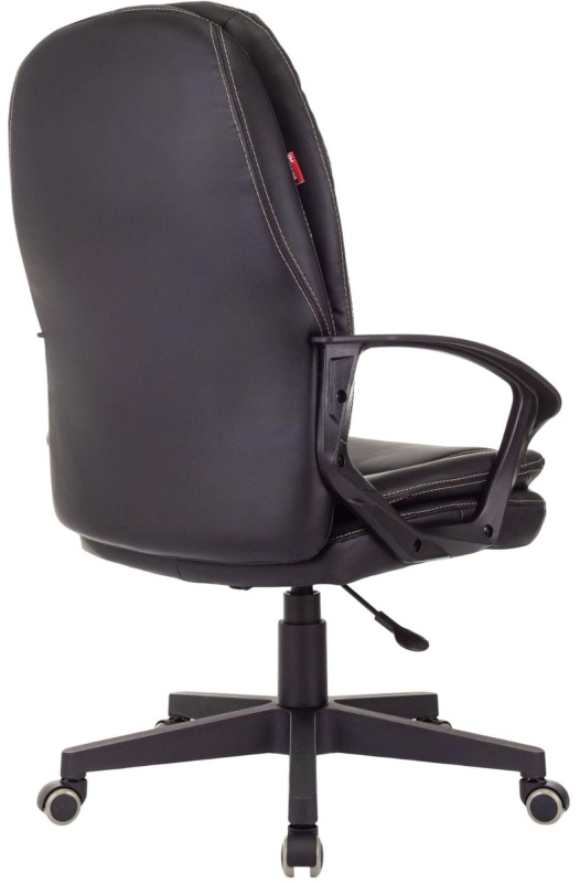 Кресло VB_EChair 668LT PU черный эко.кожа крестов. пластик