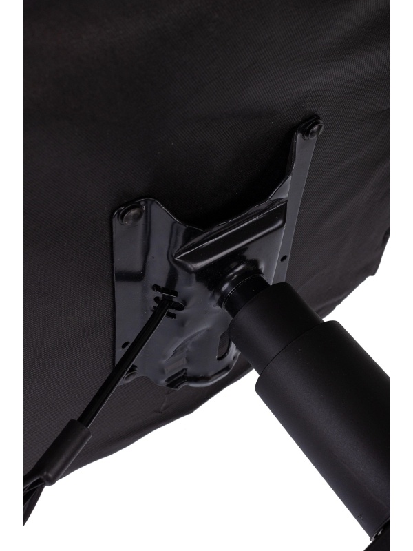 Кресло VB_EChair 668LT PU черный эко.кожа крестов. пластик