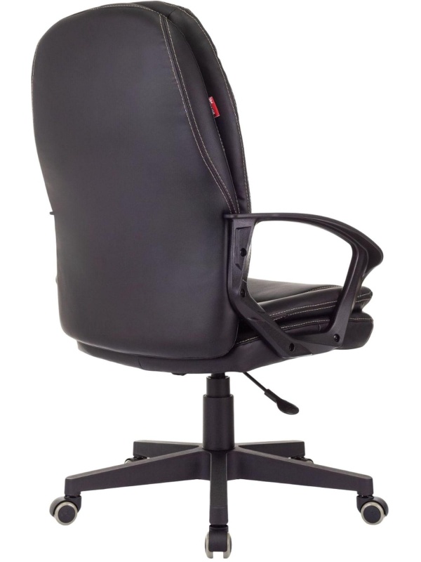 Кресло VB_EChair 668LT PU черный эко.кожа крестов. пластик