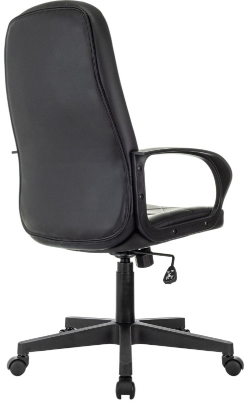 Кресло VB_EChair 602 PU черный эко.кожа крестов. пластик