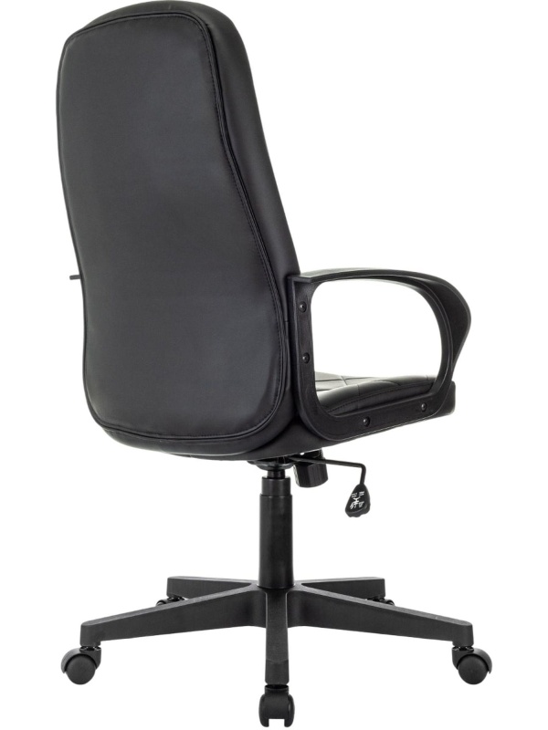 Кресло VB_EChair 602 PU черный эко.кожа крестов. пластик