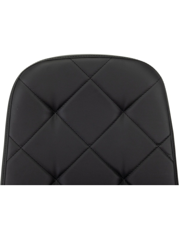 Кресло VB_EChair 602 PU черный эко.кожа крестов. пластик