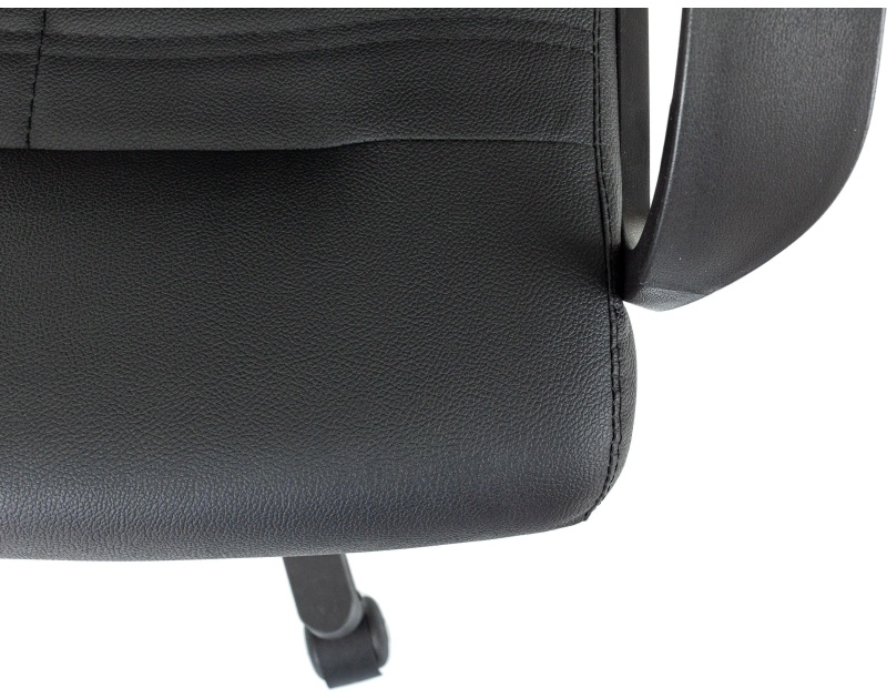 Кресло VB_EChair 659LT PU черный эко.кожа крестов. пластик